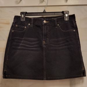 Navy Blue Corduroy Arizona Skirt size 5
